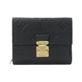 Louis Vuitton Black Monogram Monogram Empreinte Leather Wallet