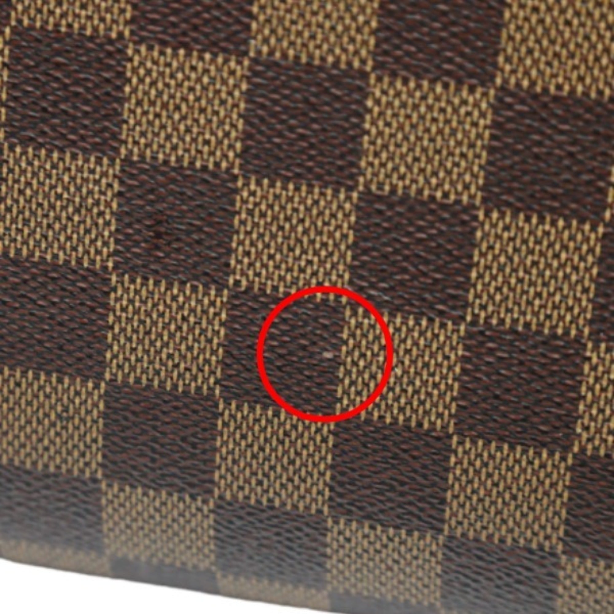 Louis Vuitton Brown Damier Canvas Handbag