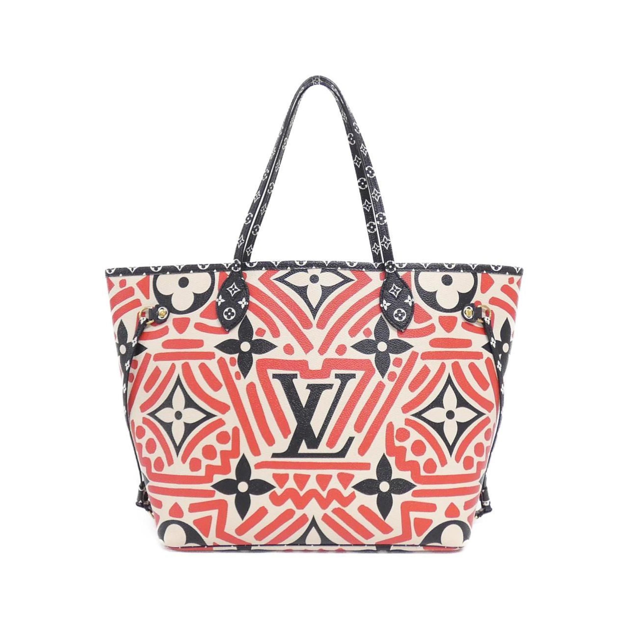 Louis Vuitton Cream Rouge Coated Canvas Handbag