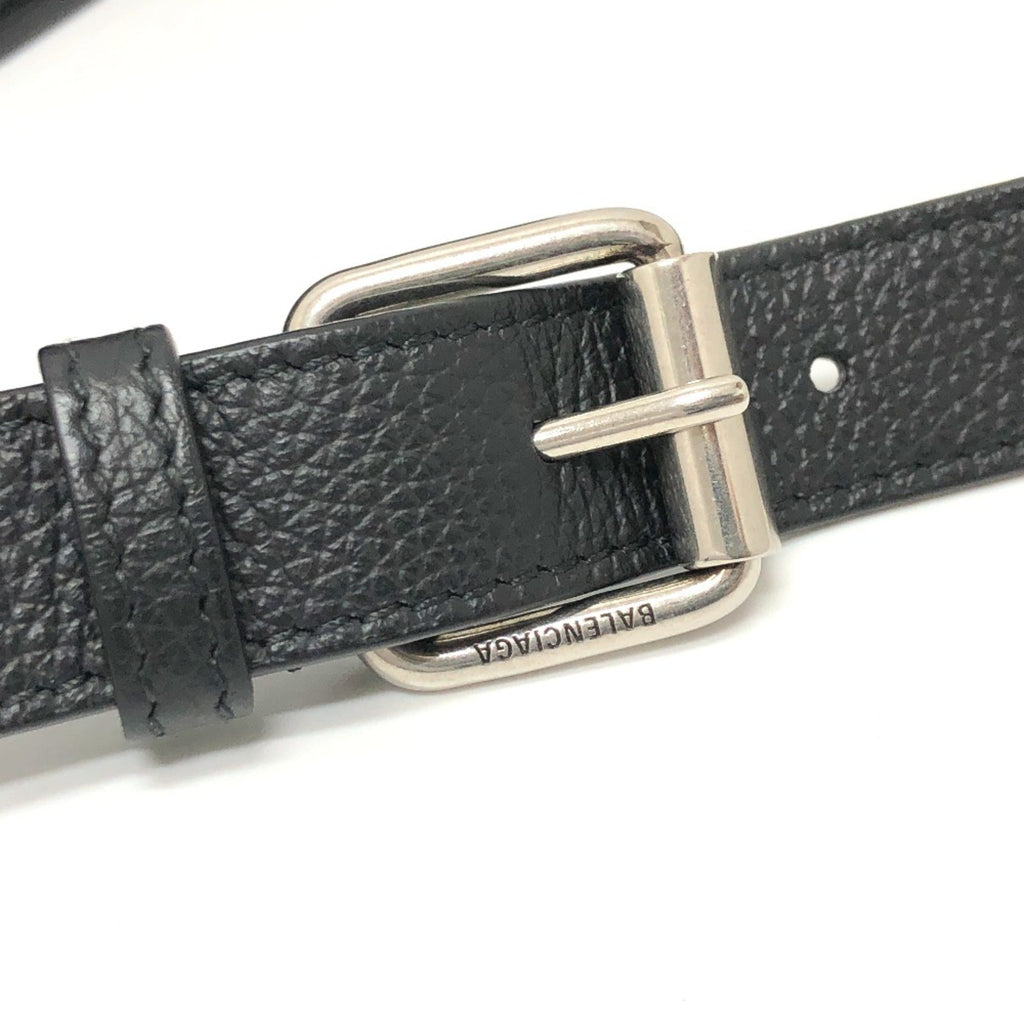 Balenciaga Black Leather Shoulder