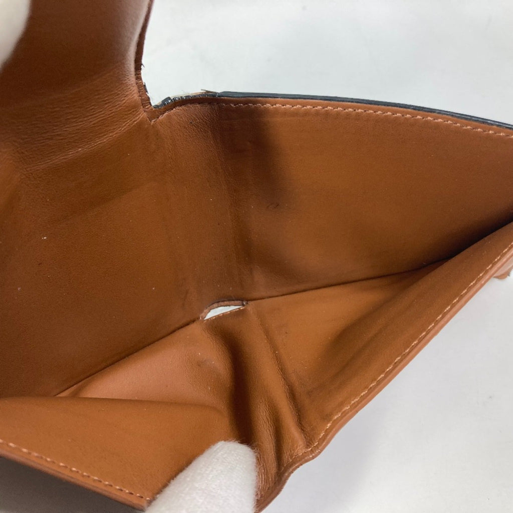 Celine Brown Leather Wallet (Bi-Fold)