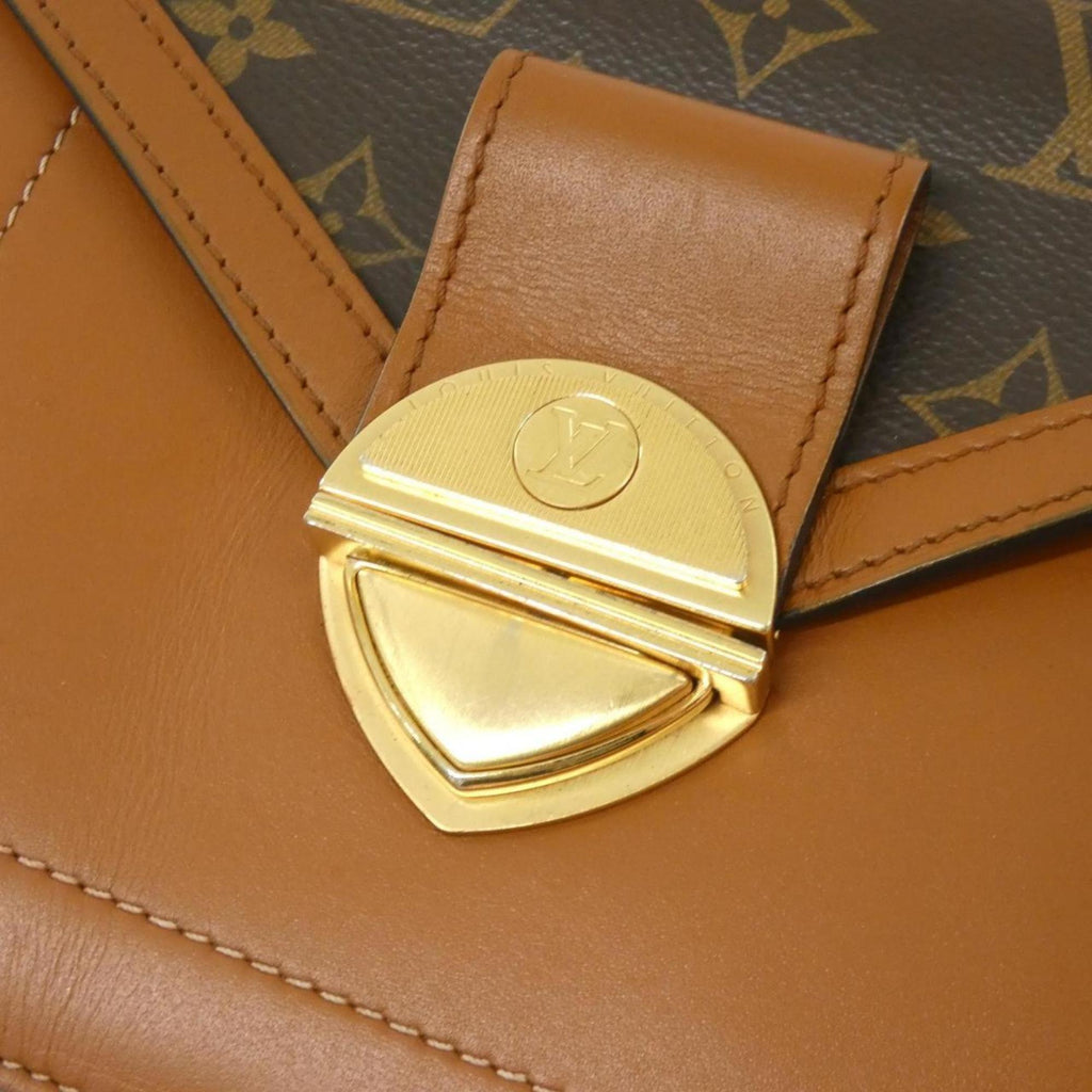 Louis Vuitton Marron Monogram Coated Canvas Shoulder Bag