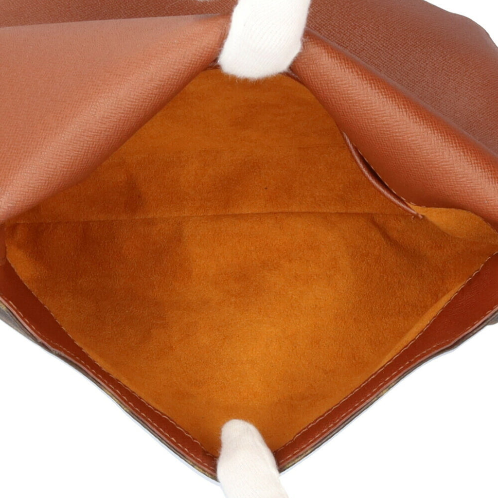 Louis Vuitton Brown Monogram Canvas Shoulder Bag
