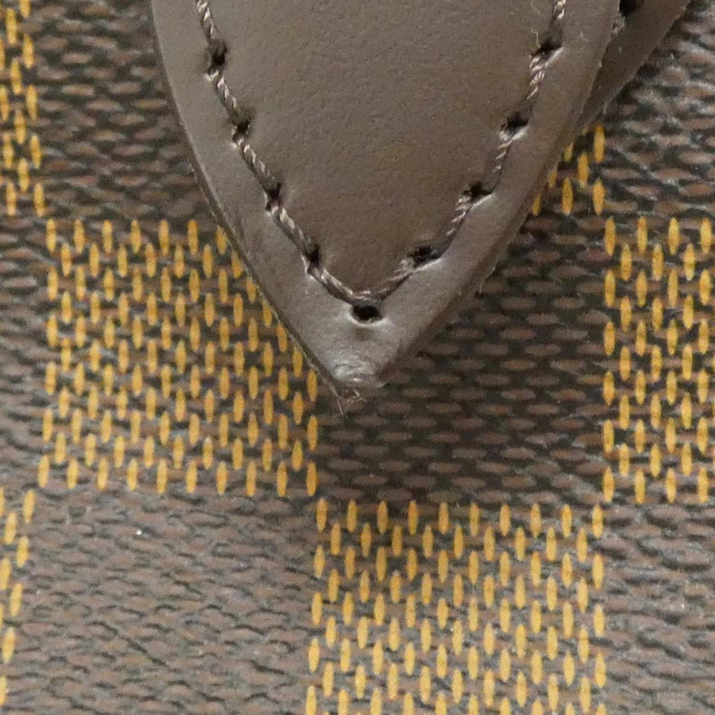Louis Vuitton Brown Coated Canvas Handbag