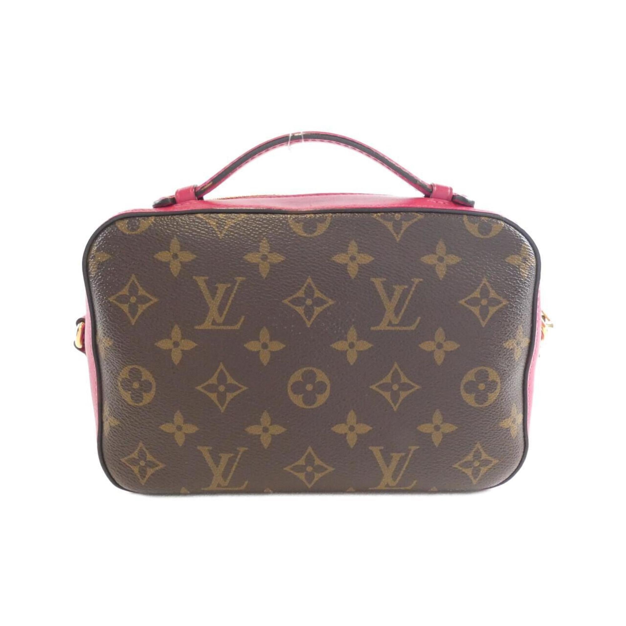 Louis Vuitton Monogram Freesia Marron Coated Canvas Shoulder Bag