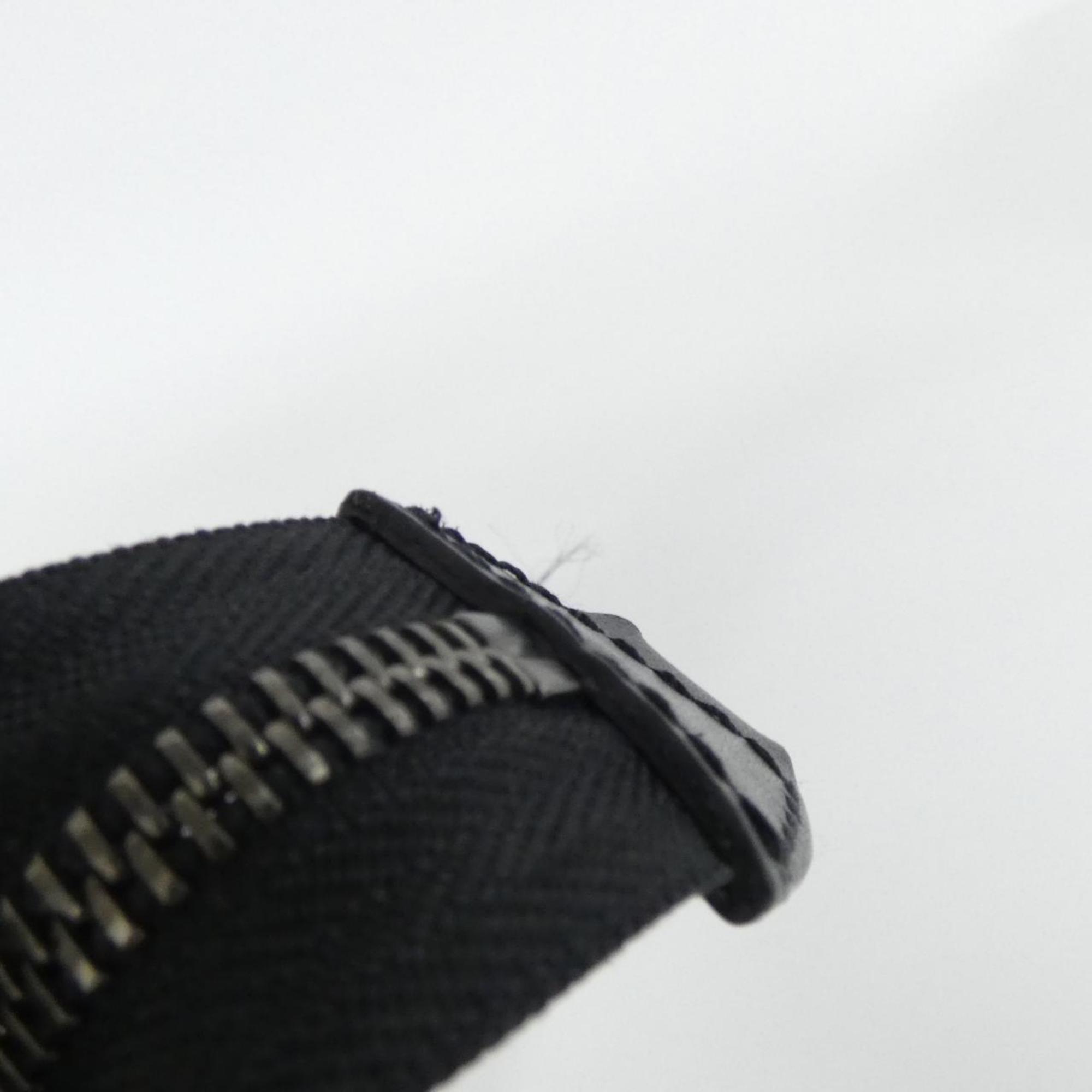 Louis Vuitton Black Gris Coated Canvas Pouch Shoulder Bag
