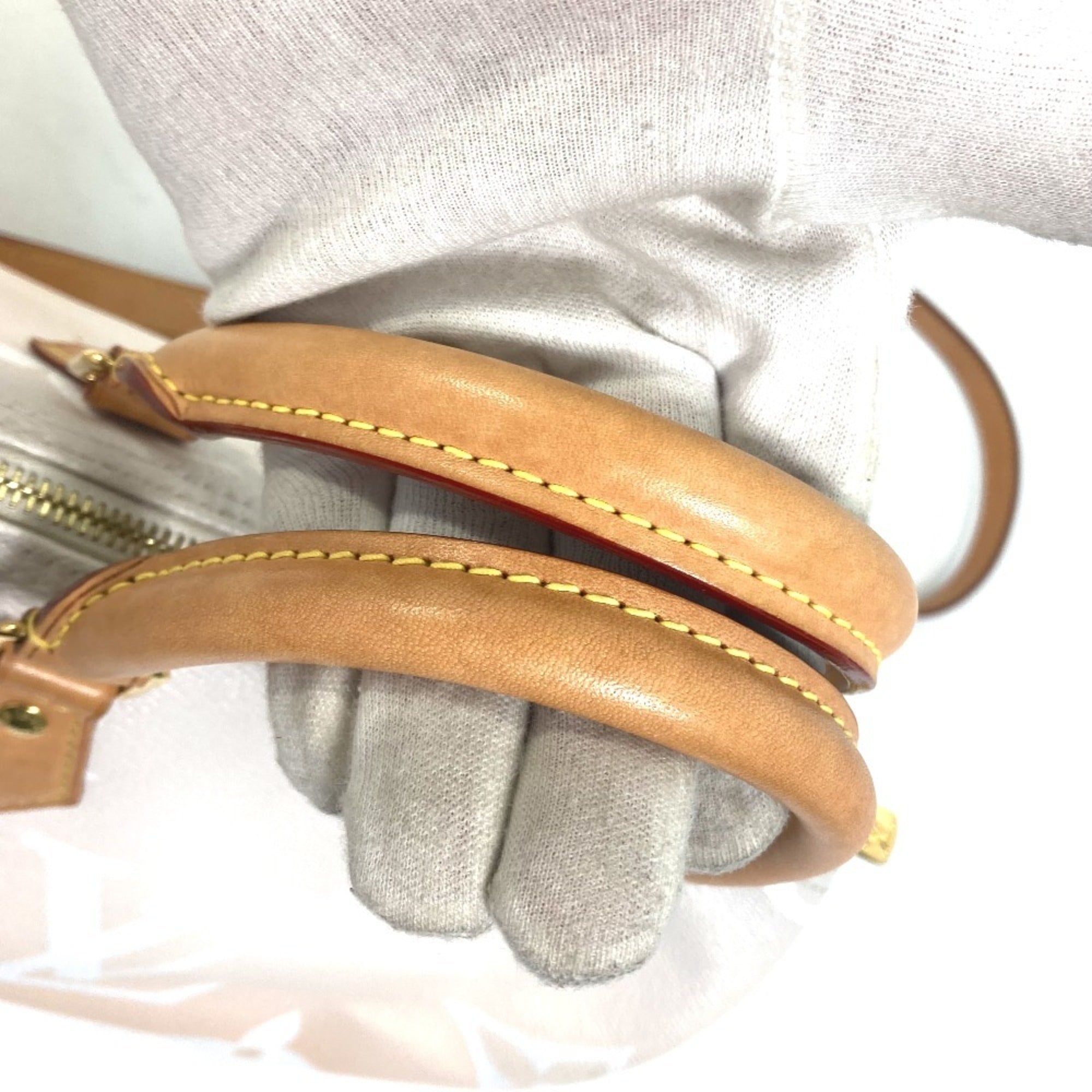 Louis Vuitton Orange Monogram Boston Bag Handbag Shoulder Bag