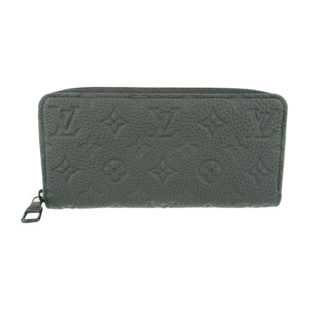 Louis Vuitton Black Leather Long Wallet