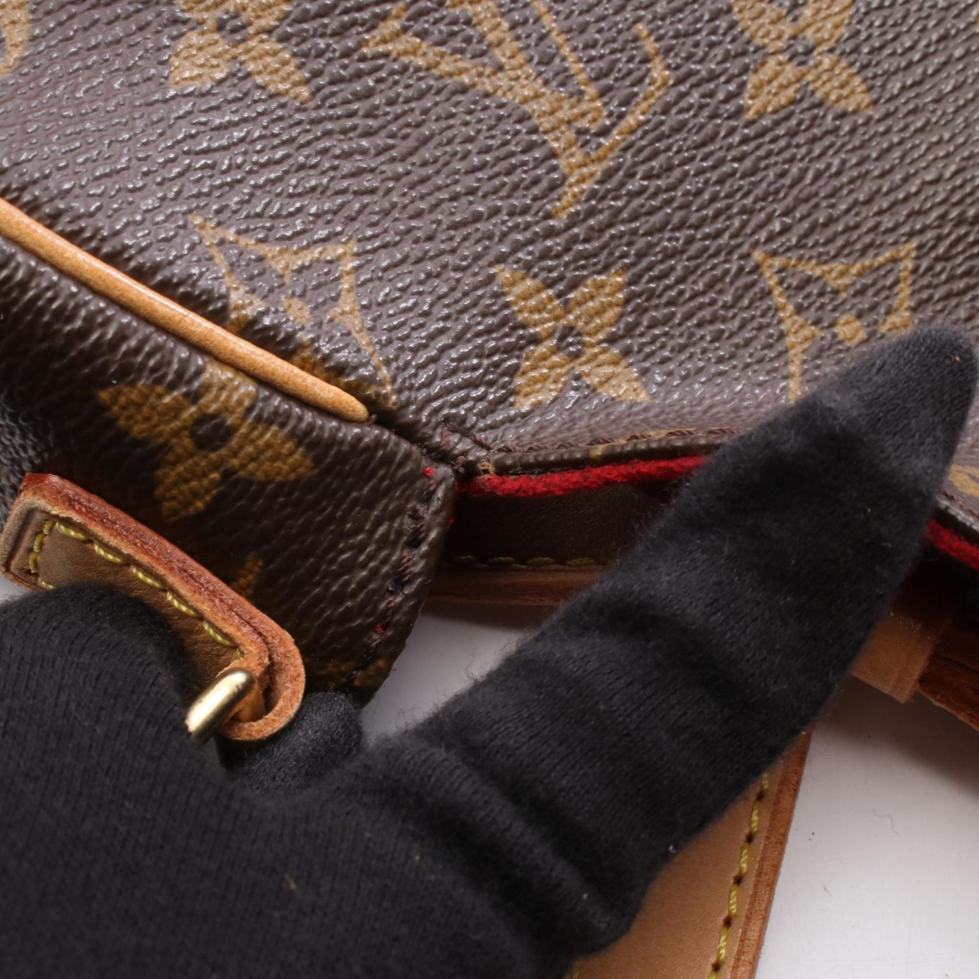 Louis Vuitton Brown Monogram Pvc Leather Shoulder Bag