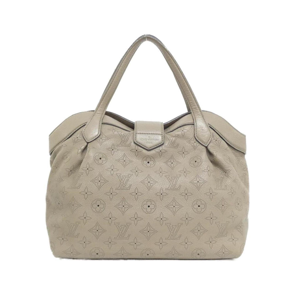 Louis Vuitton Mahina Taupe Leather Handbag