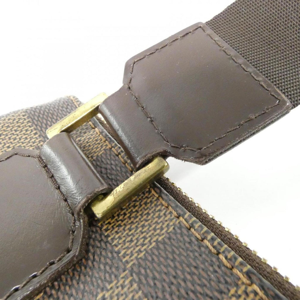 Louis Vuitton Brown Coated Canvas Pochette Shoulder Bag