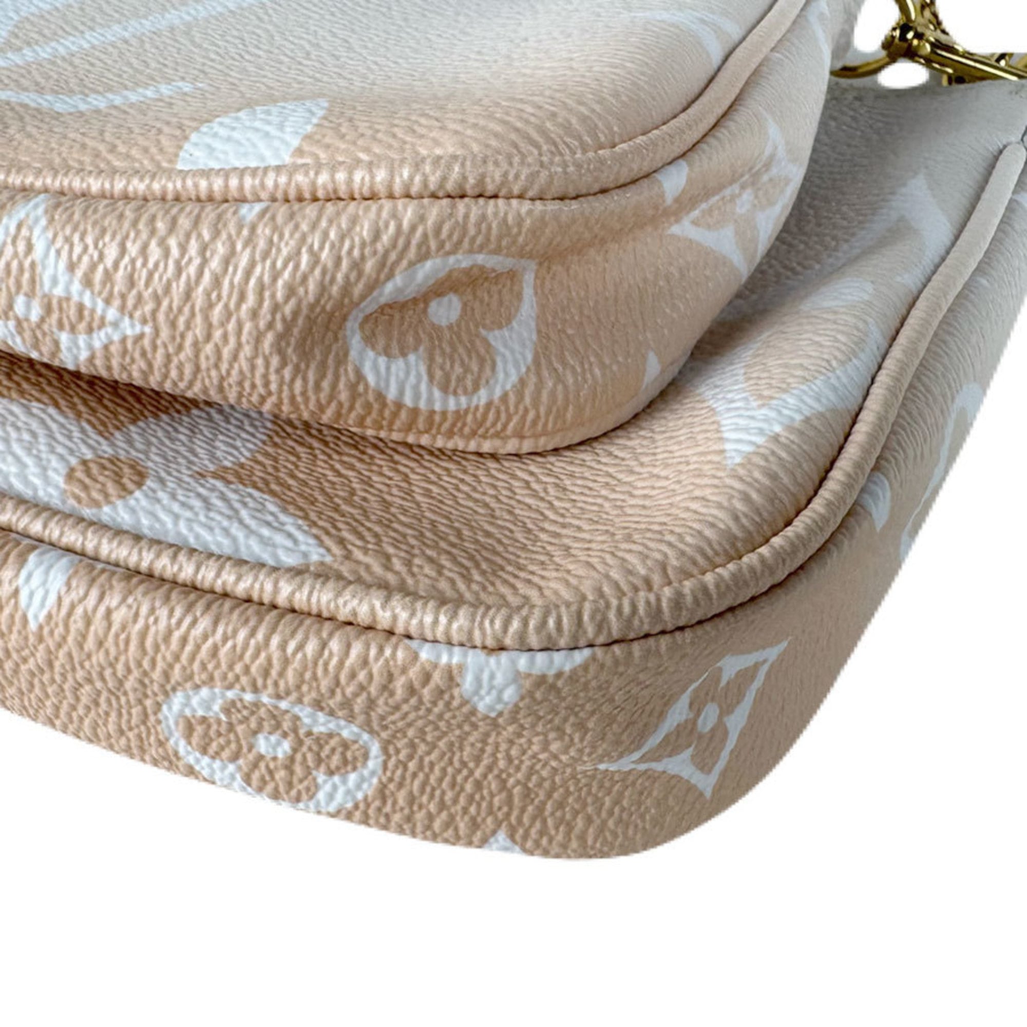 Louis Vuitton Beige Pochette Shoulder Bag
