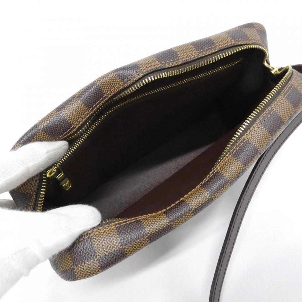 Louis Vuitton Brown Coated Canvas Shoulder Bag
