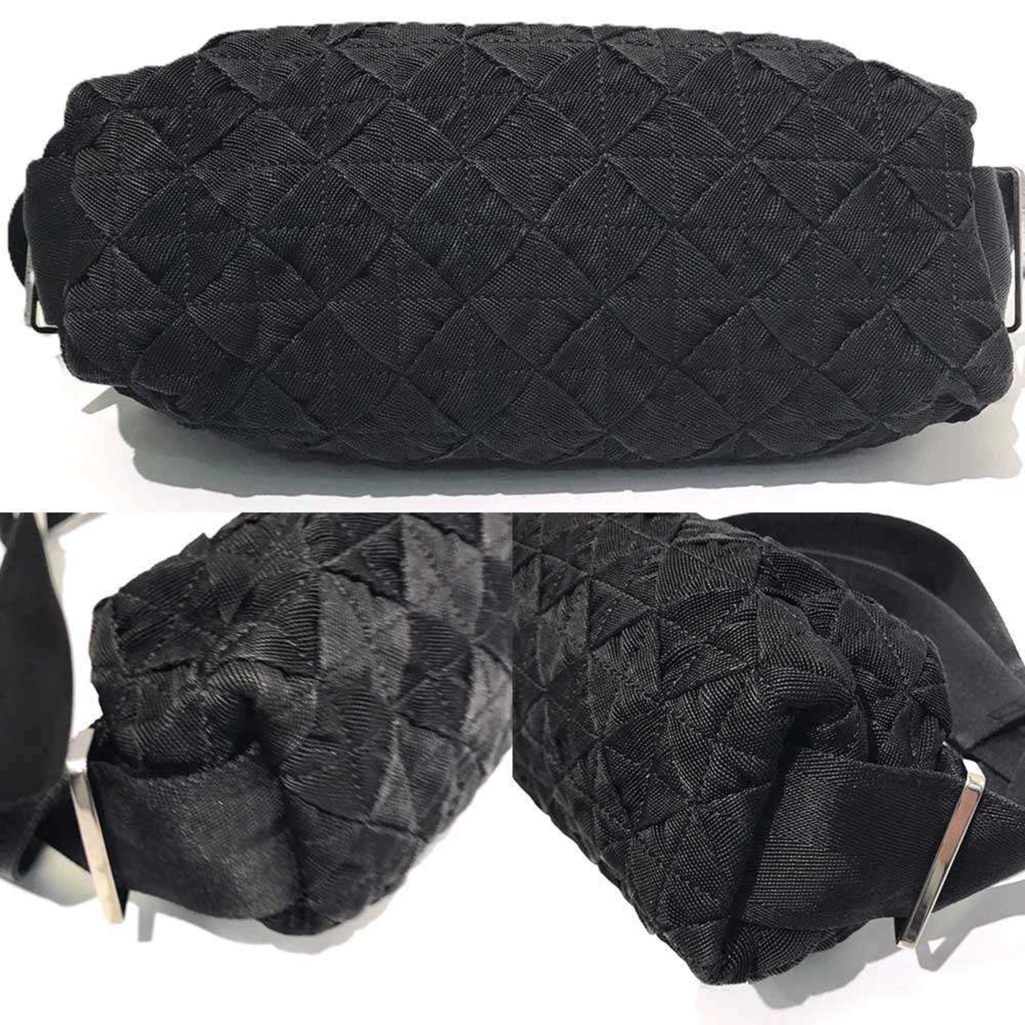 Bottega Veneta Black Intrecciato Sling Bag