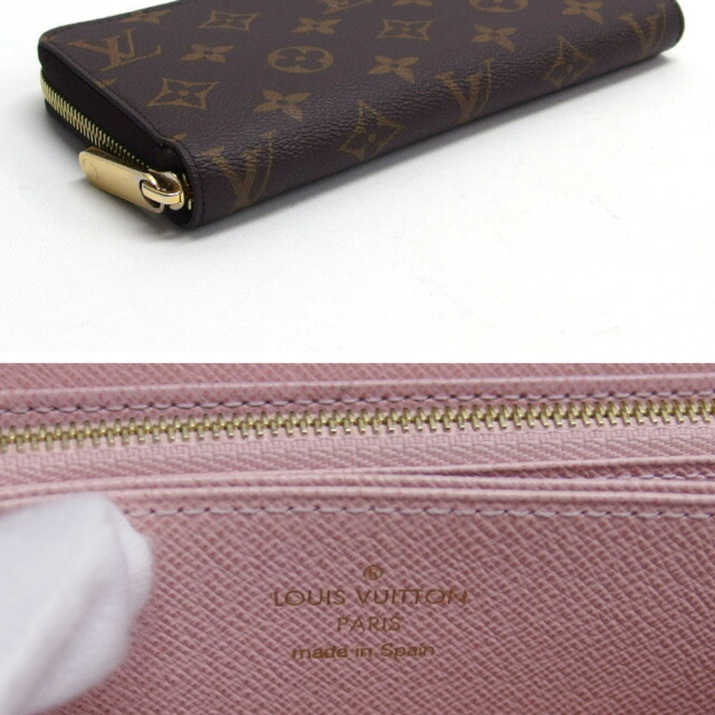 Louis Vuitton Light Pink Rose Ballerine Monogram Long Wallet