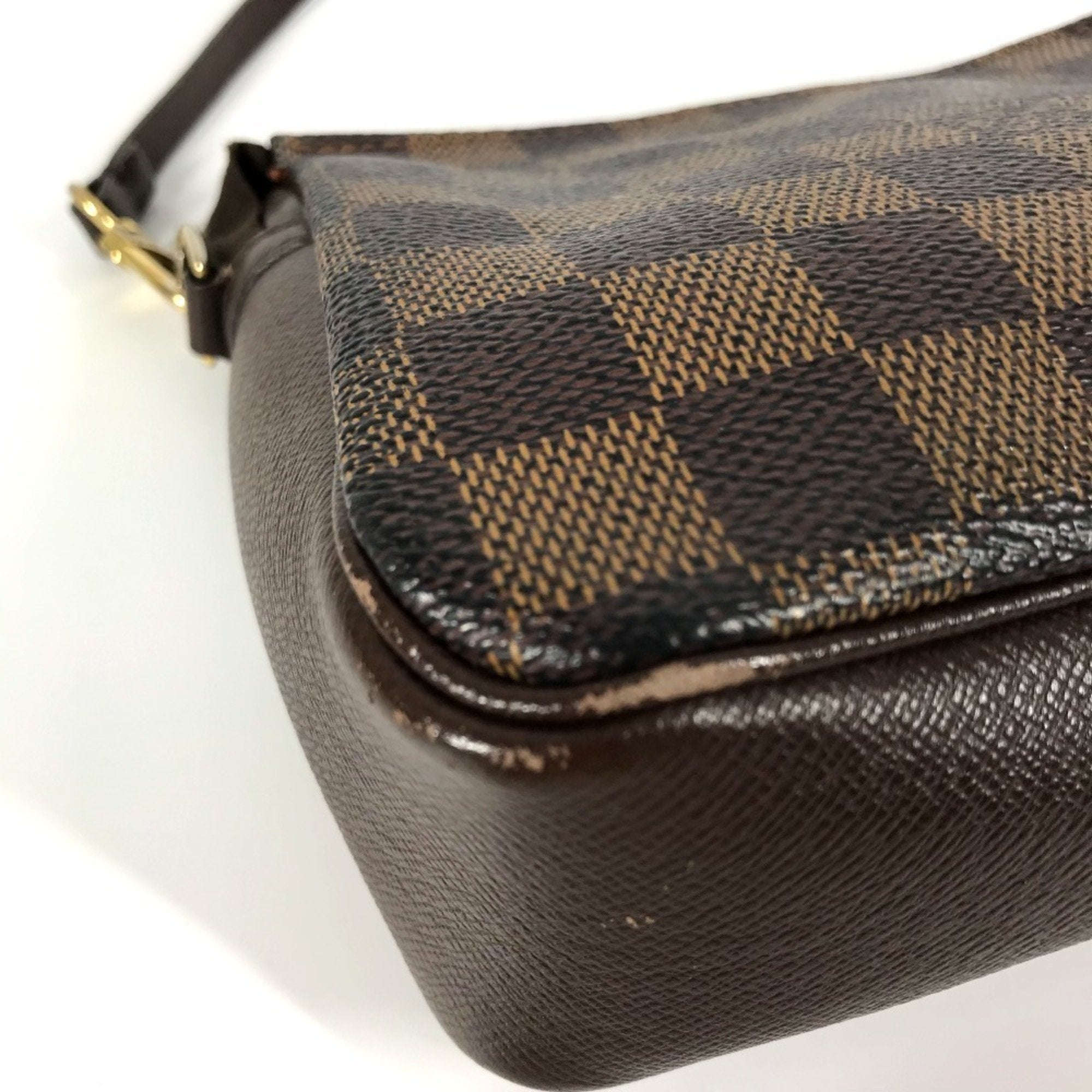 Louis Vuitton Damier Brown Ebene Damier Canvas Handbag Shoulder Bag