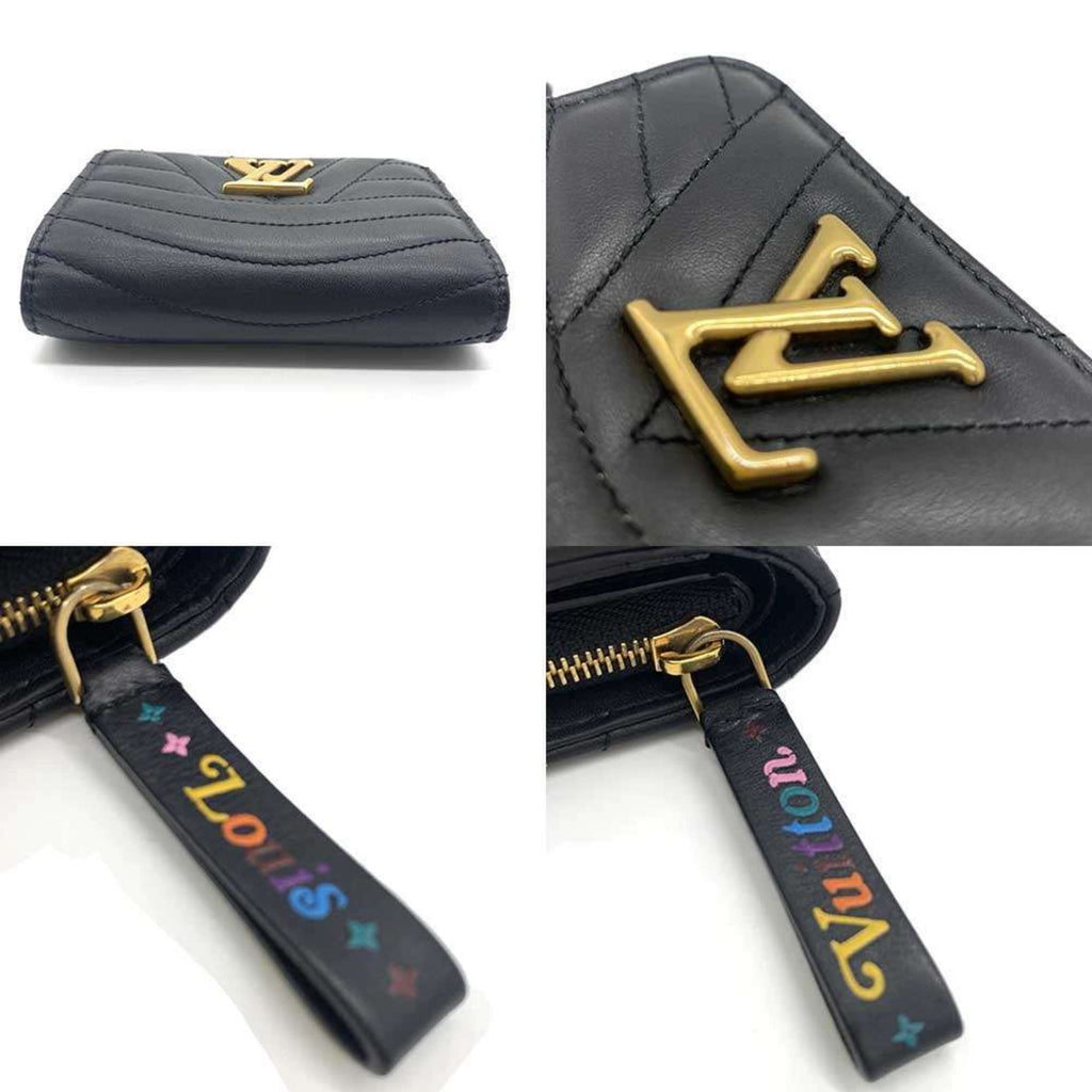 Louis Vuitton Black Leather Wallet