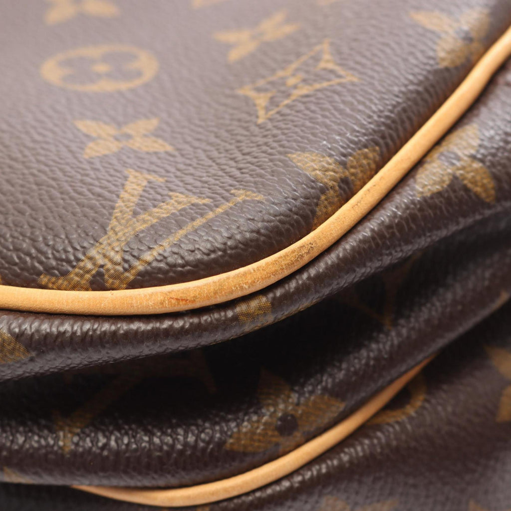Louis Vuitton Brown Monogram Coated Canvas Shoulder Bag
