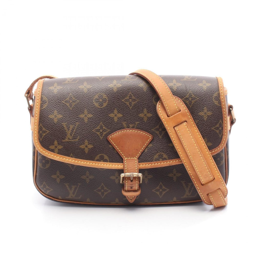 Louis Vuitton Brown Coated Canvas Pvc Leather Monogram Shoulder Bag