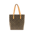 Louis Vuitton Marron Coated Canvas Handbag