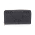 Gucci Black Leather Long Wallet (Bi-Fold) (Pre-Owned)
