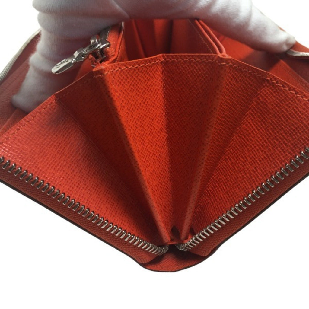 Louis Vuitton Epi Orange Epi Leather Long Wallet