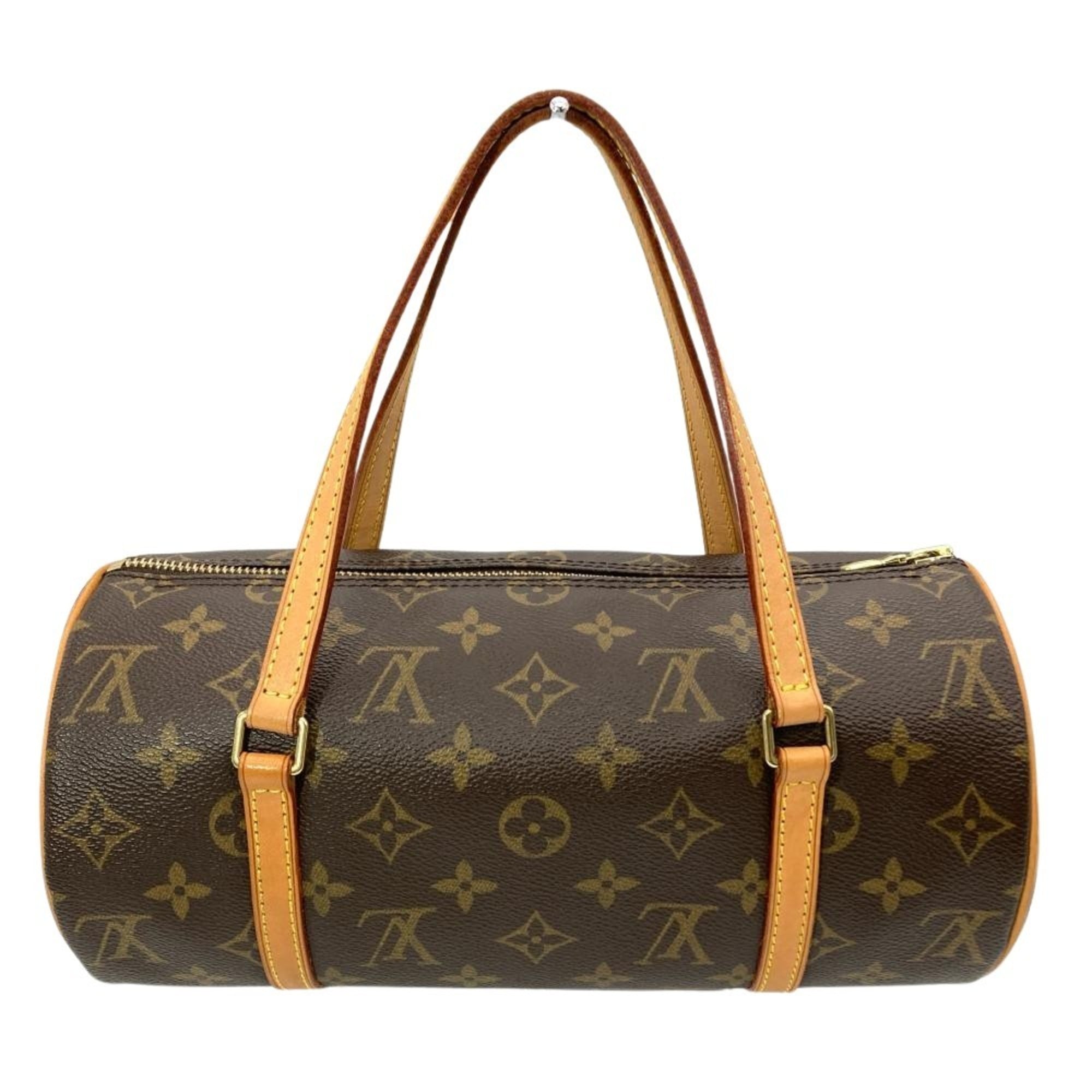 Louis Vuitton Brown Monogram Canvas Handbag