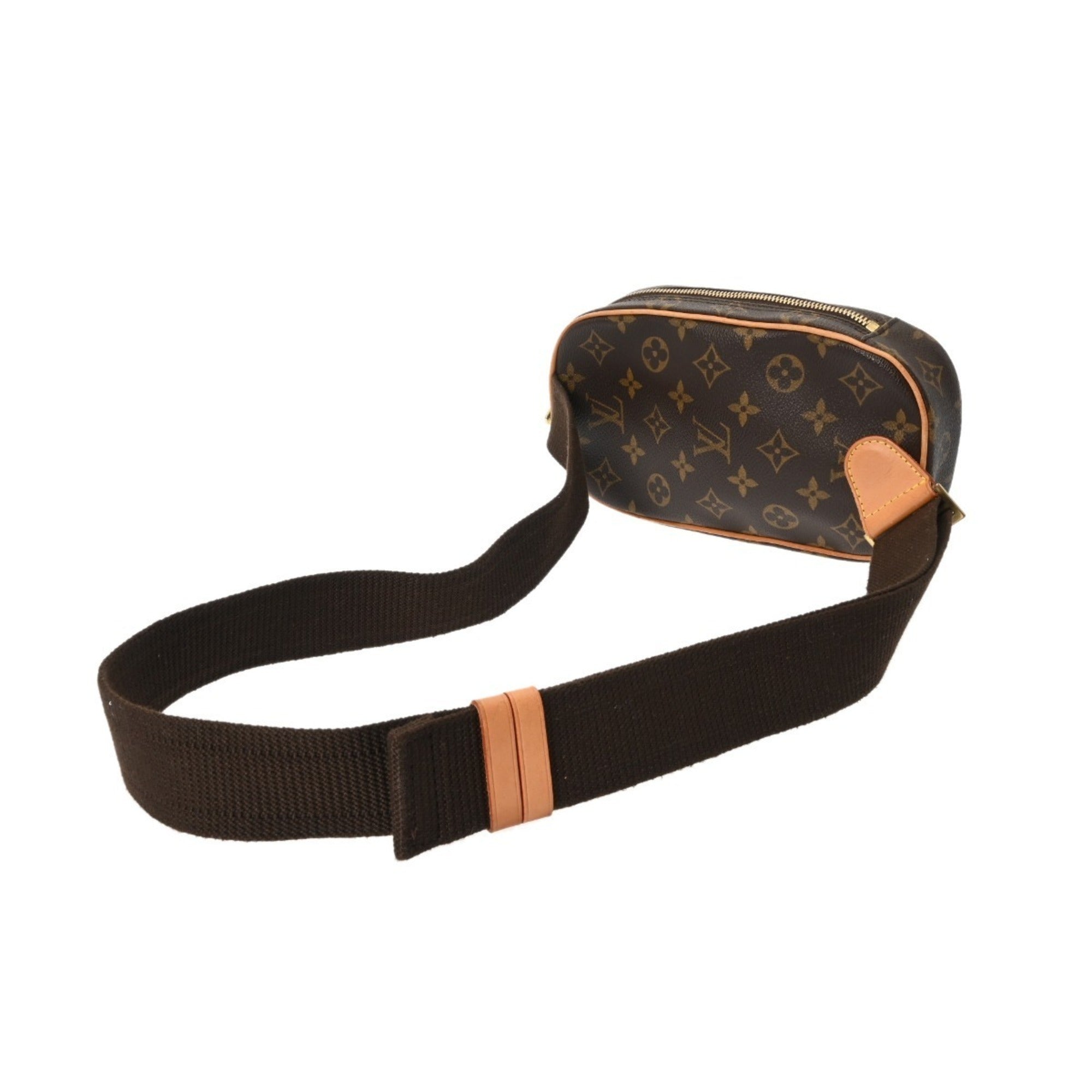 Louis Vuitton Brown Monogram Canvas Sling Bag