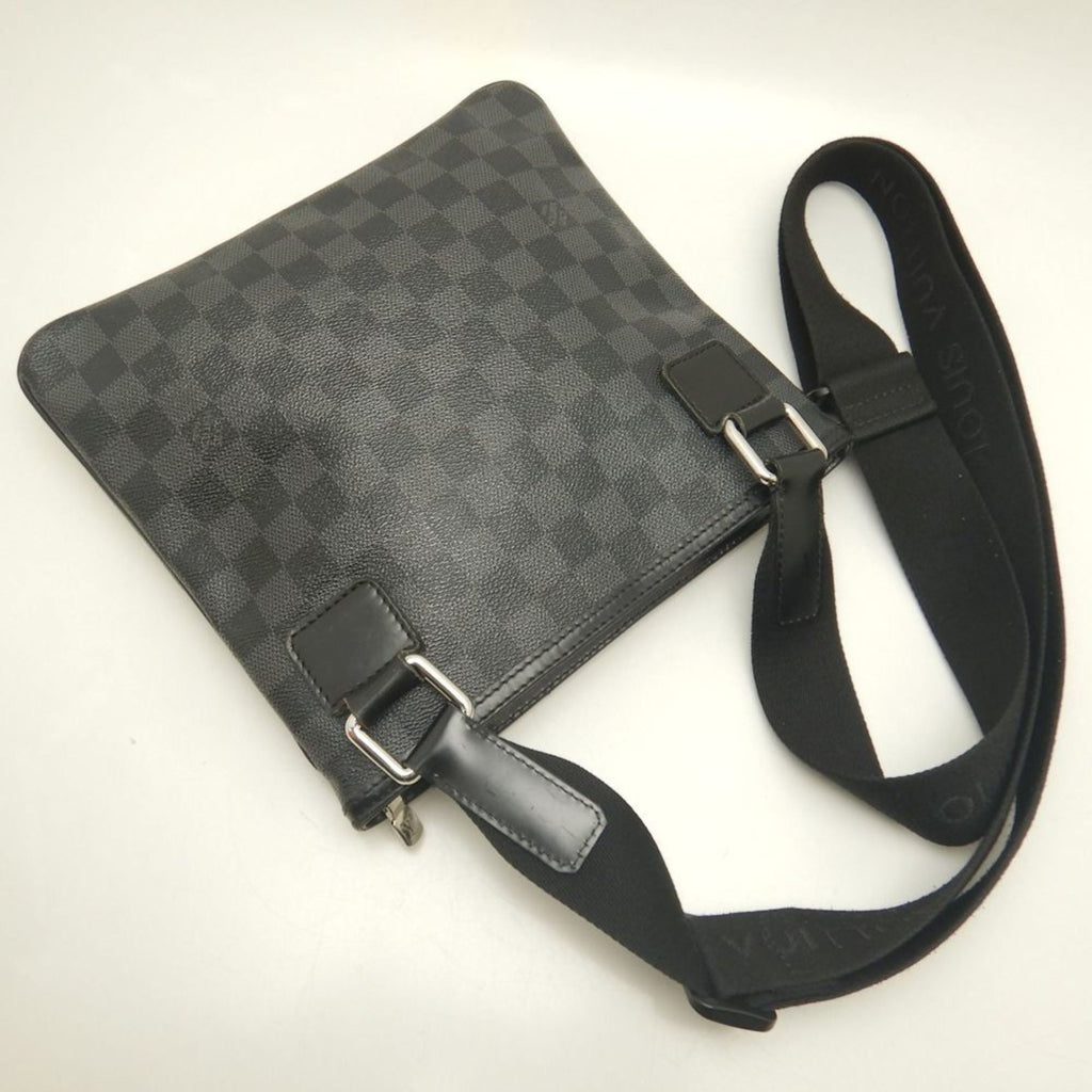Louis Vuitton Noir Pvc Shoulder Bag