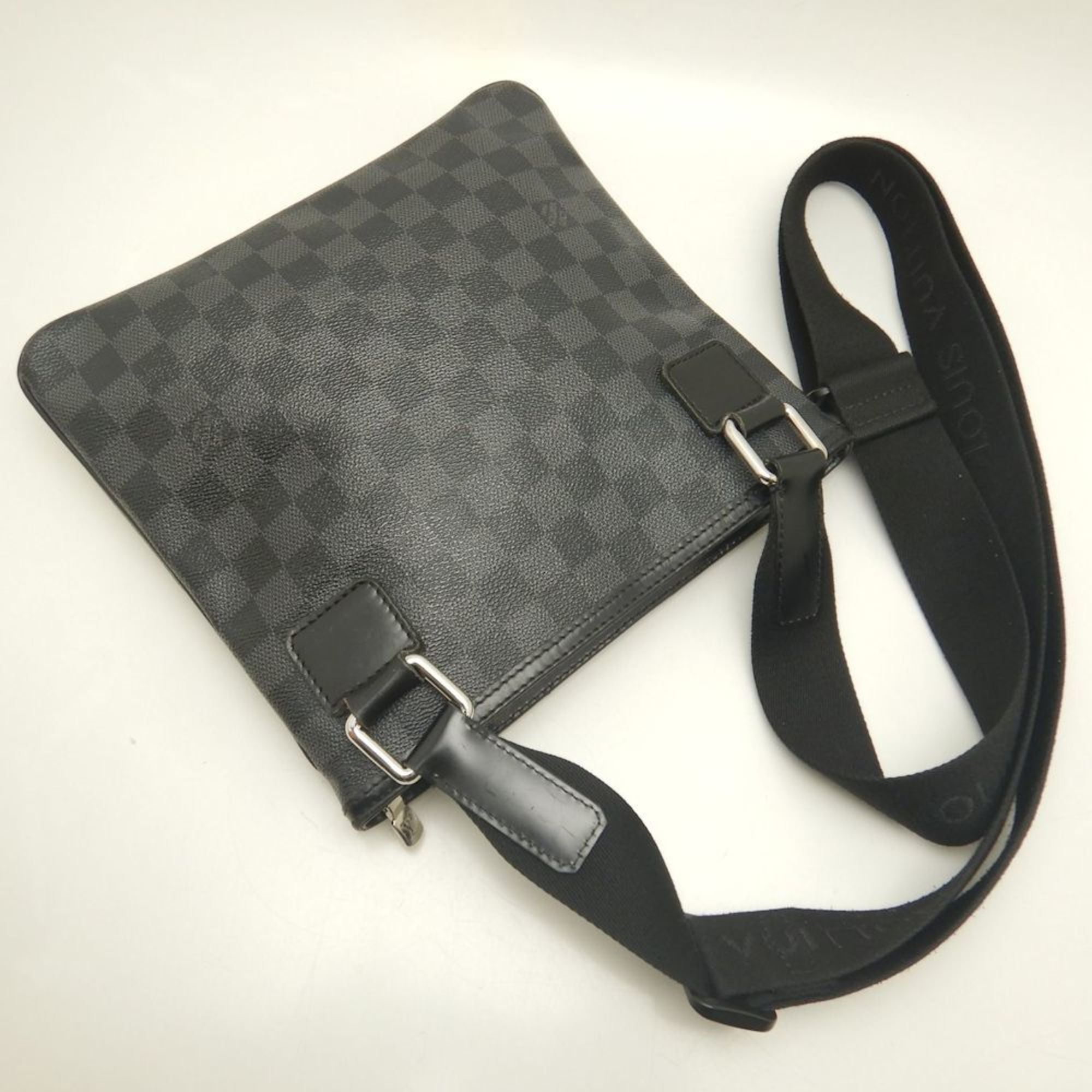 Louis Vuitton Noir Pvc Shoulder Bag