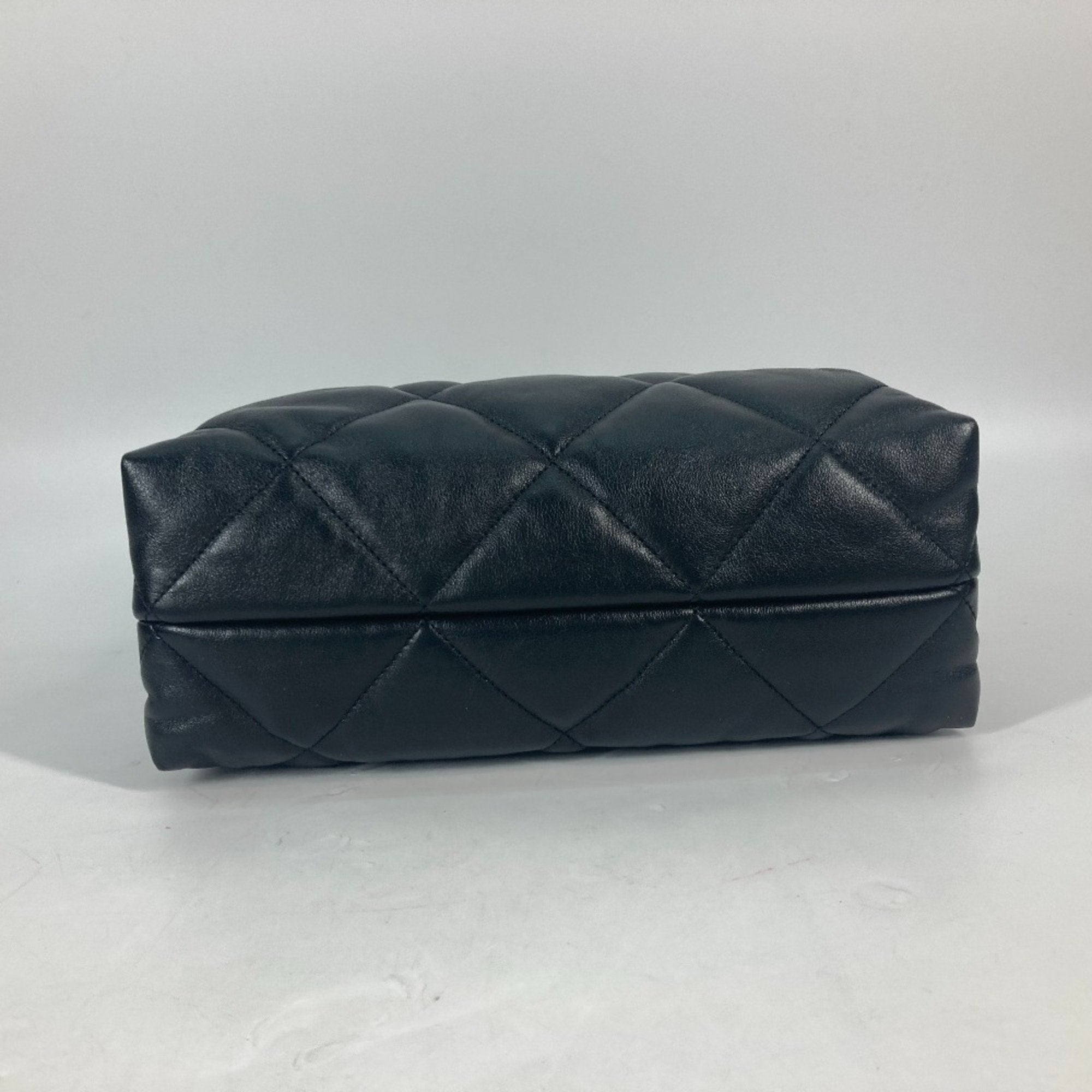 Chanel Black Leather Shoulder Bag