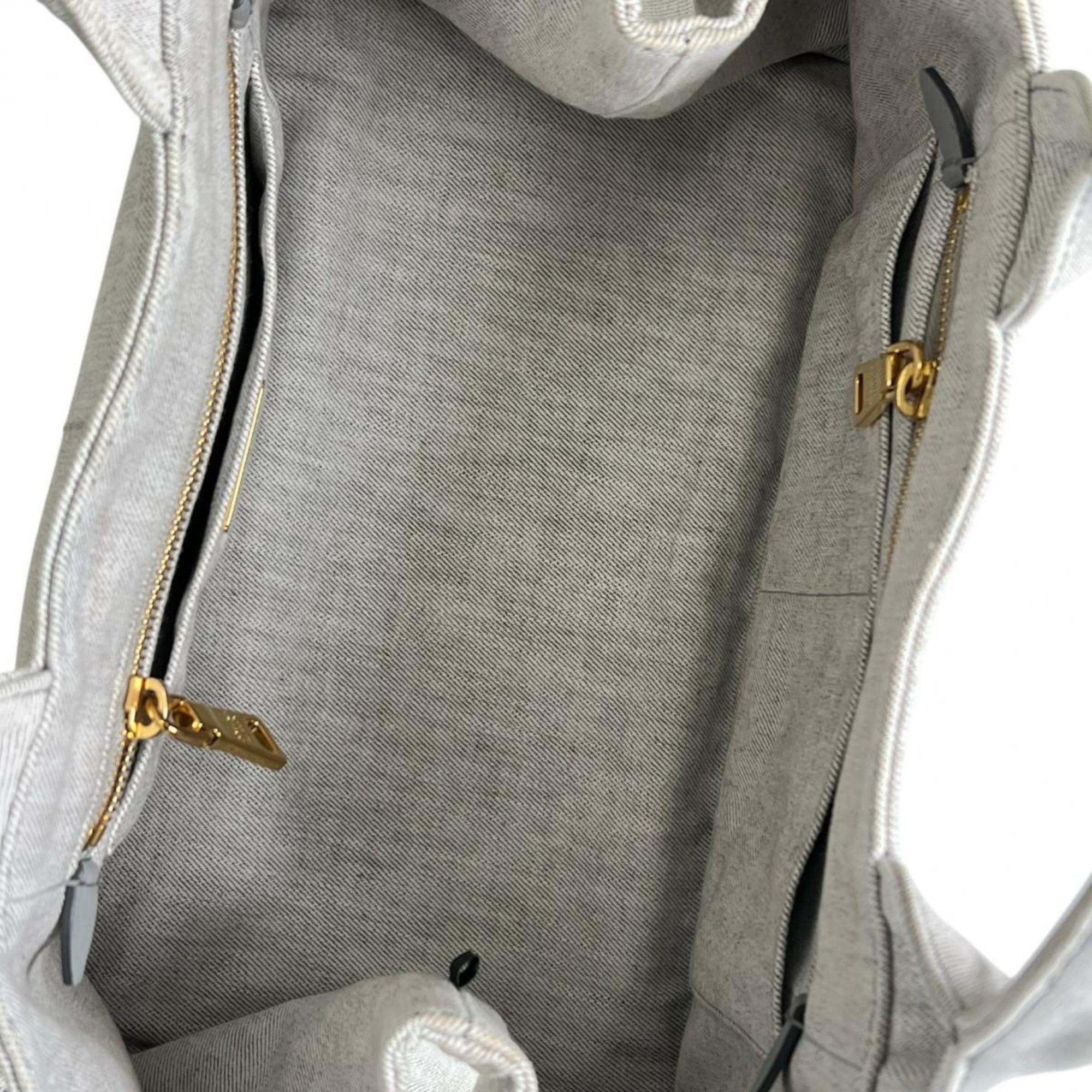 Prada Denim Tote Bag