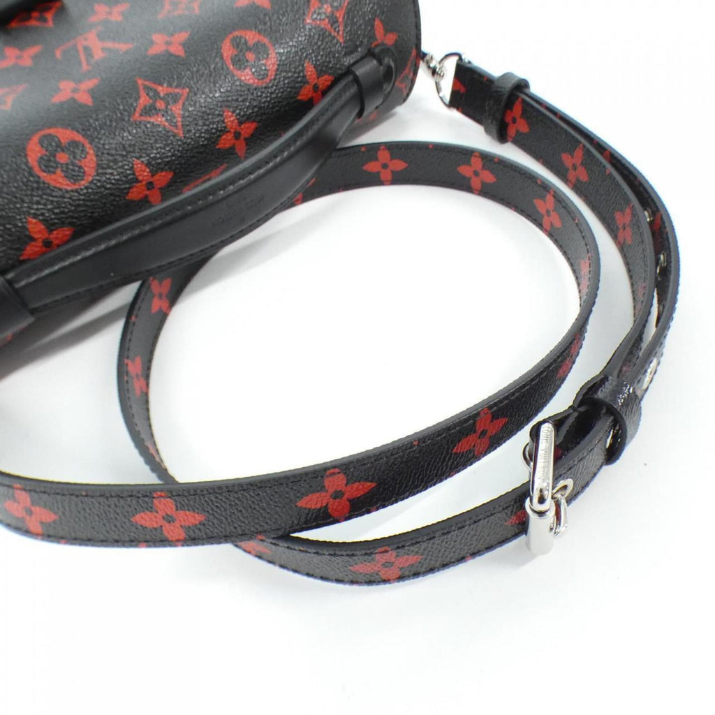 Louis Vuitton Black Rouge Coated Canvas Handbag Pochette