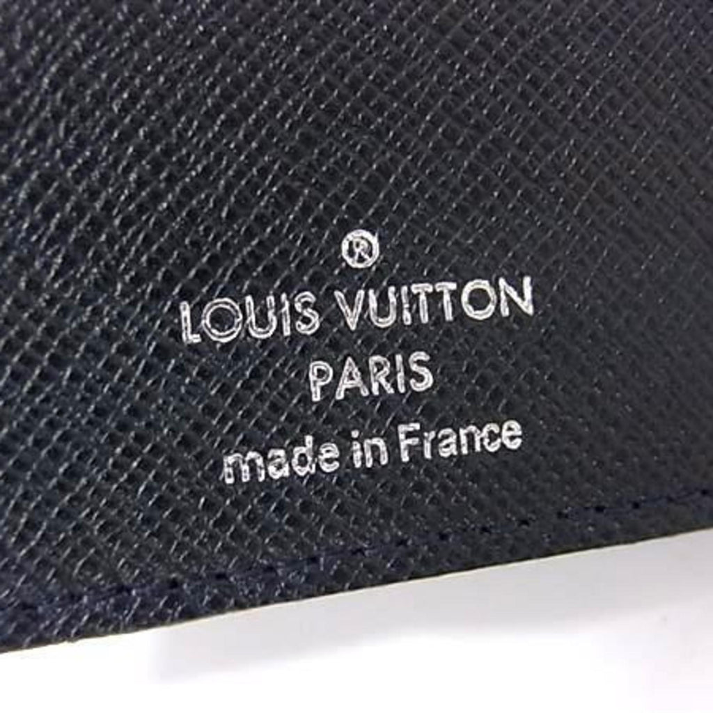 Louis Vuitton Taiga Boreal Navy Taiga Leather Long Wallet