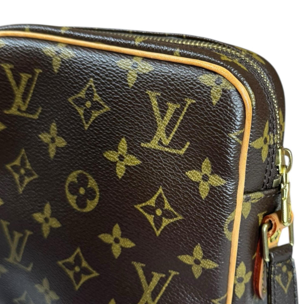 Louis Vuitton Brown Monogram Canvas Shoulder Bag