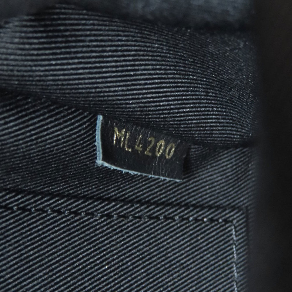 Louis Vuitton Monogram Black Pvc Backpack