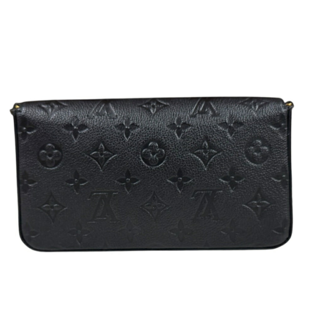Louis Vuitton Black Monogram Empreinte Shoulder Bag