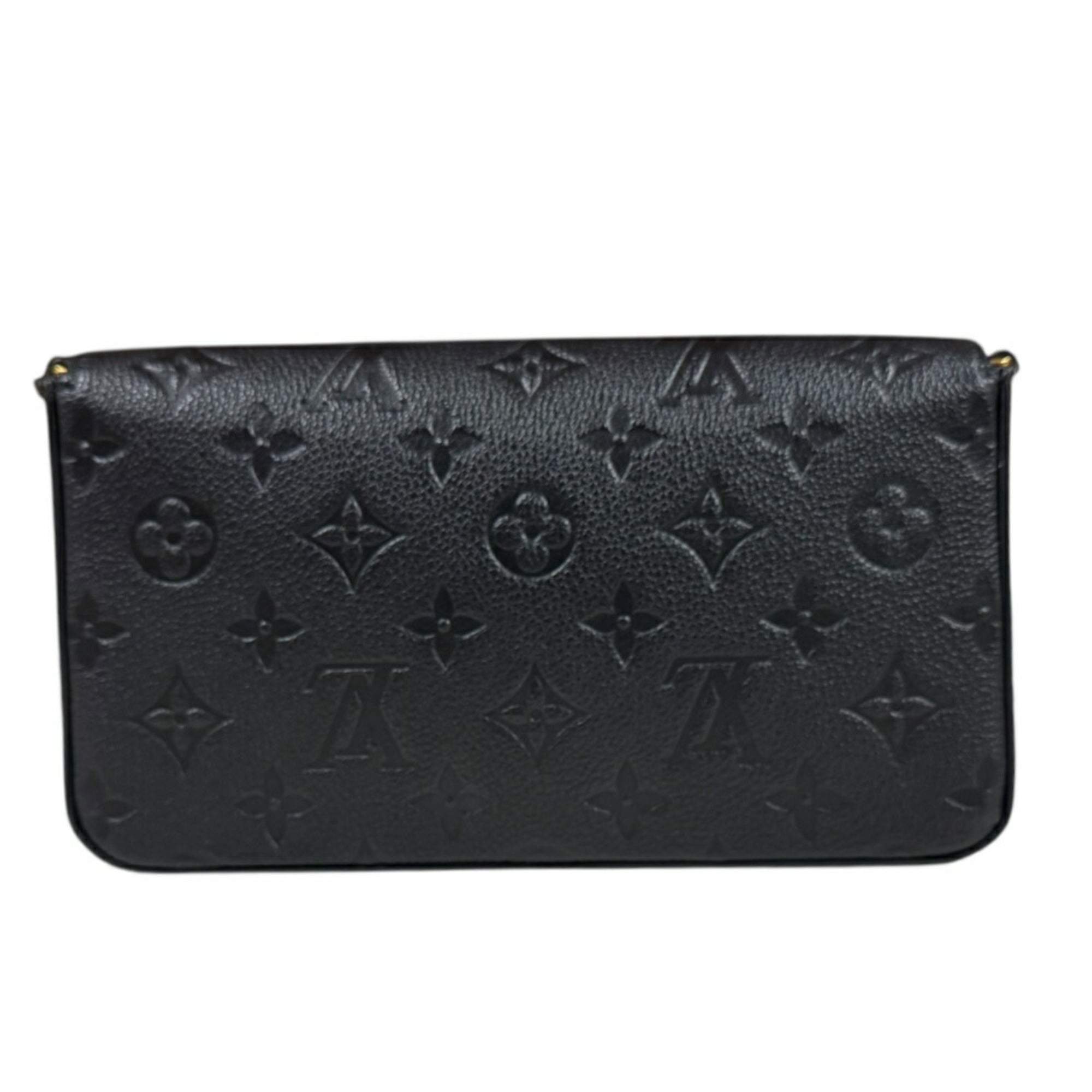 Louis Vuitton Black Monogram Empreinte Shoulder Bag
