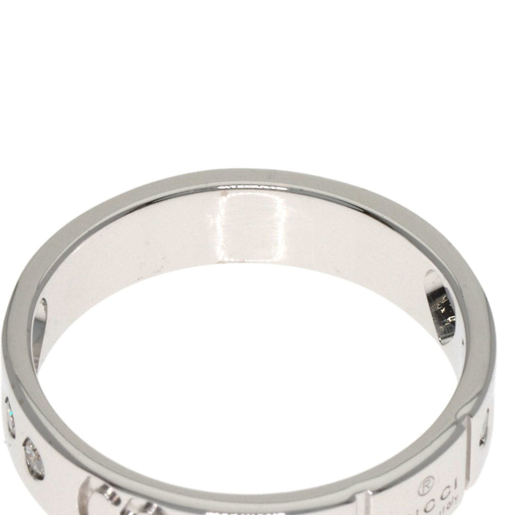 Gucci Icon White Gold (18K) Band Ring (Pre-Owned)
