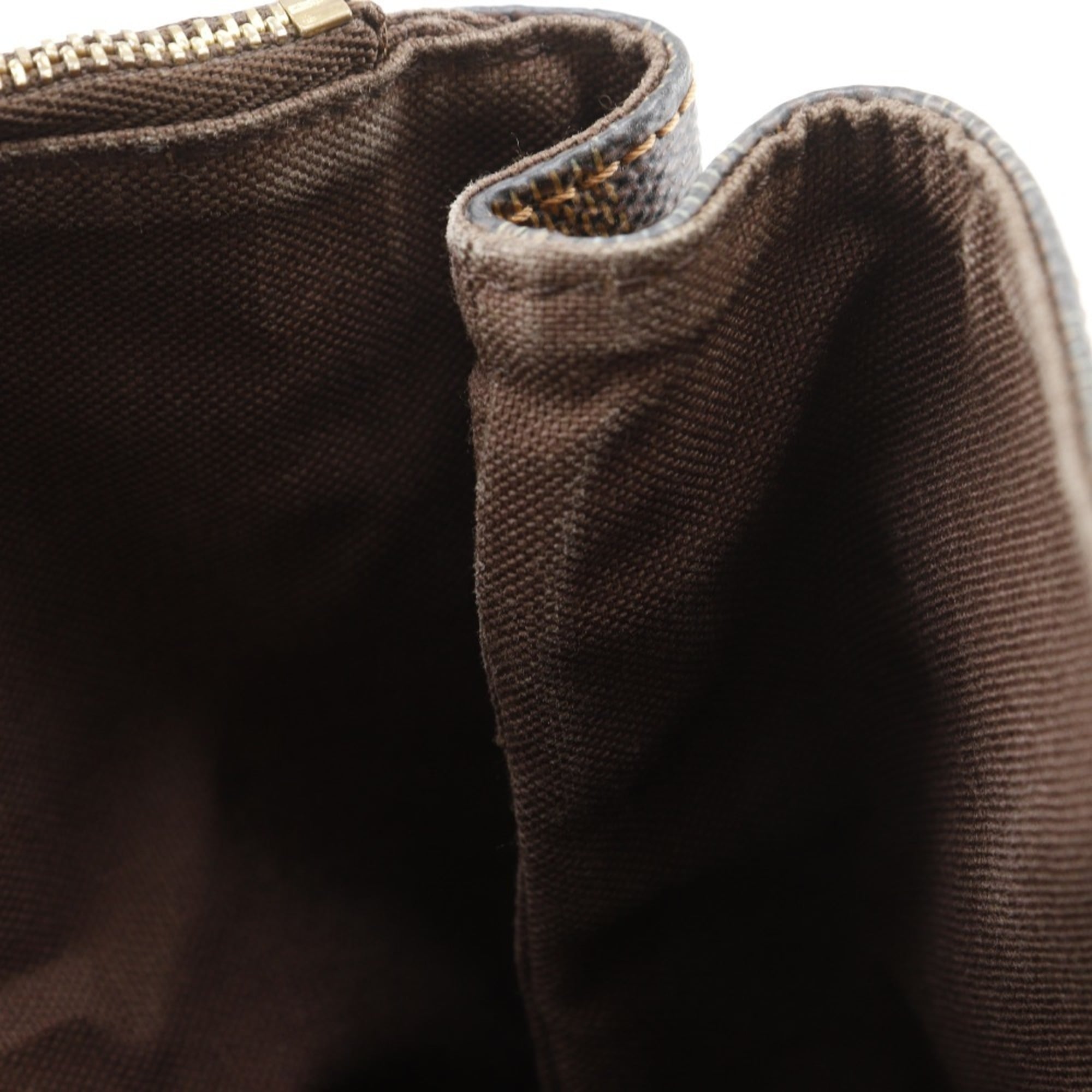 Louis Vuitton Brown Damier Canvas Tote Bag