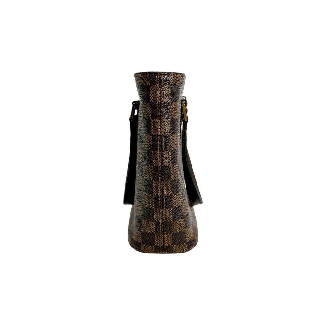 Louis Vuitton Damier Brown Damier Canvas Damier Canvas Handbag