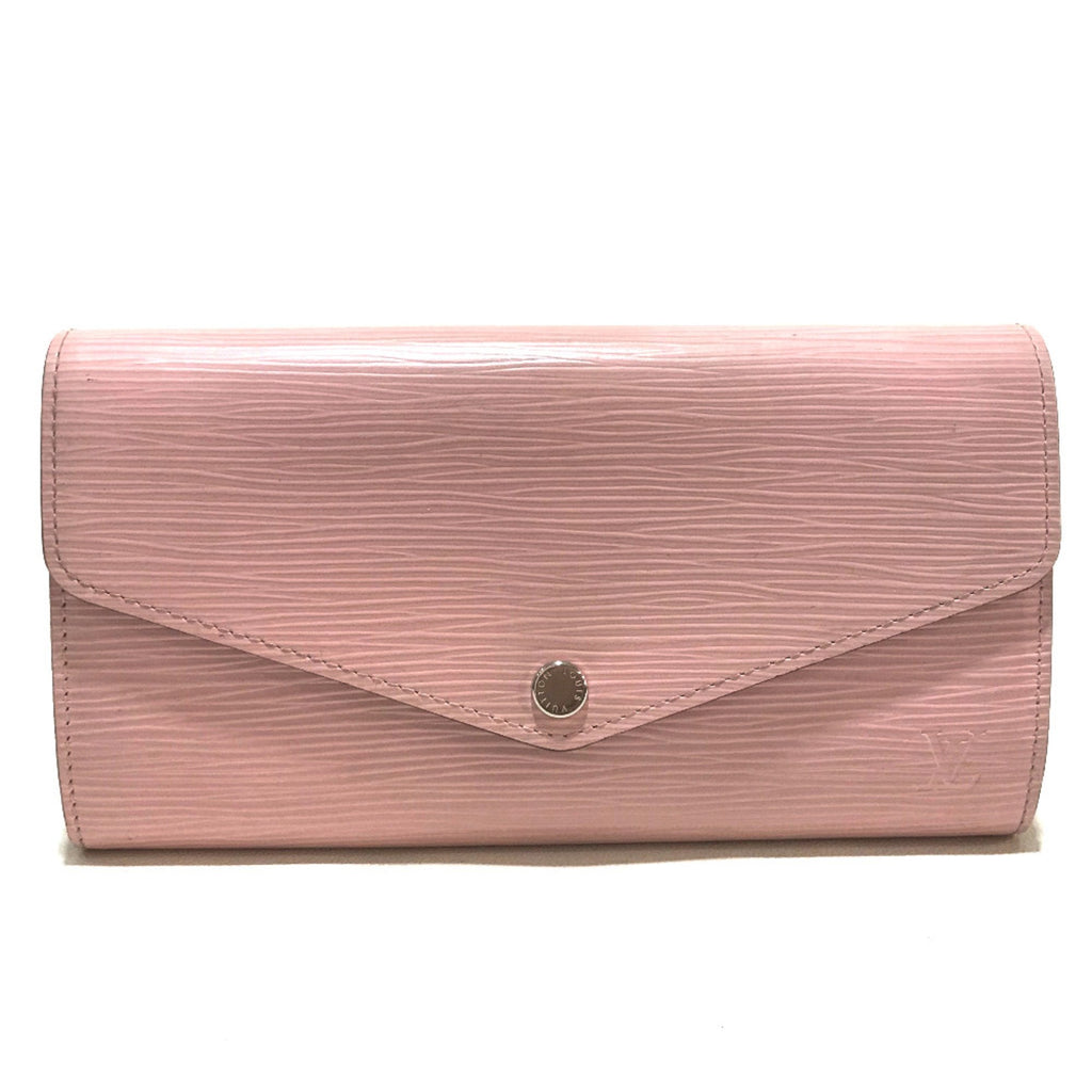 Louis Vuitton Pink Leather Wallet