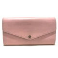 Louis Vuitton Pink Leather Wallet