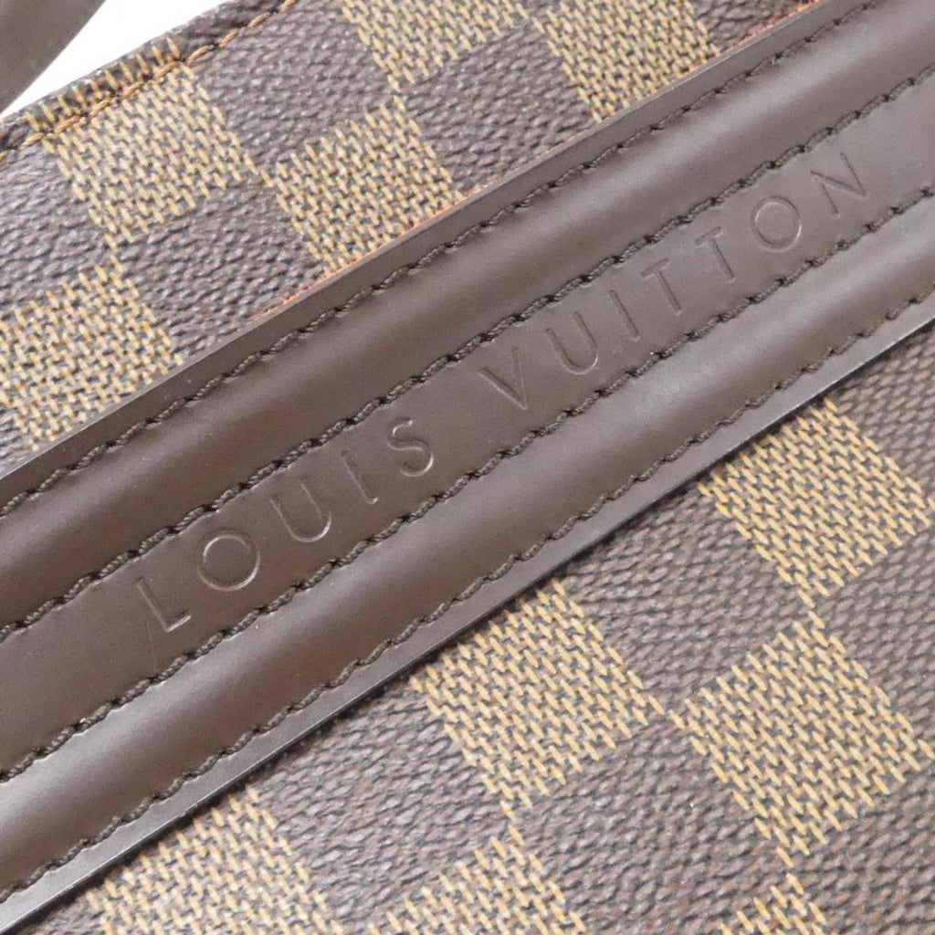 Louis Vuitton Brown Coated Canvas Handbag