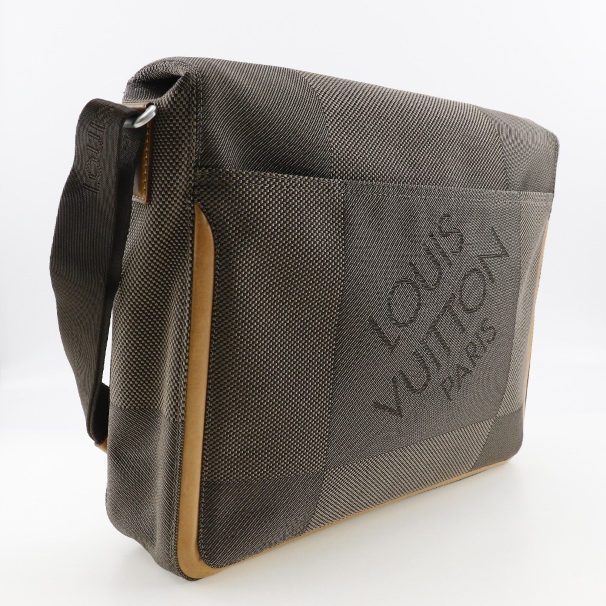 Louis Vuitton Brown Earth Canvas Shoulder Bag