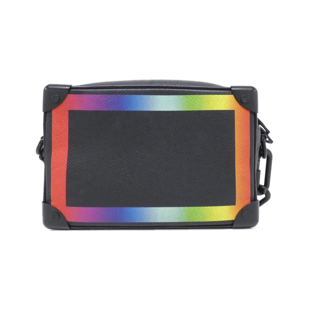 Louis Vuitton Black Leather Shoulder Bag