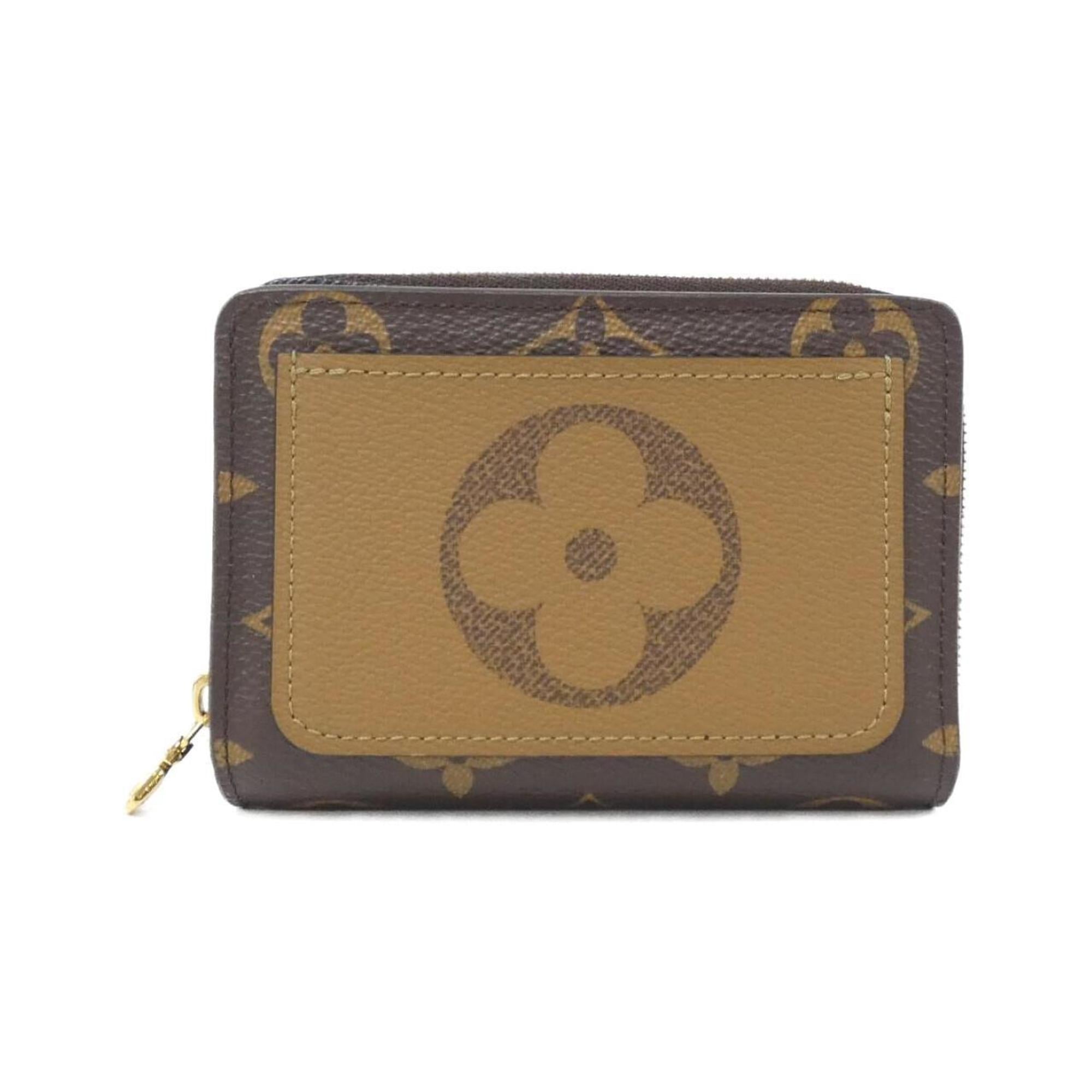 Louis Vuitton Monogram Reverse Marron Coated Canvas Wallet