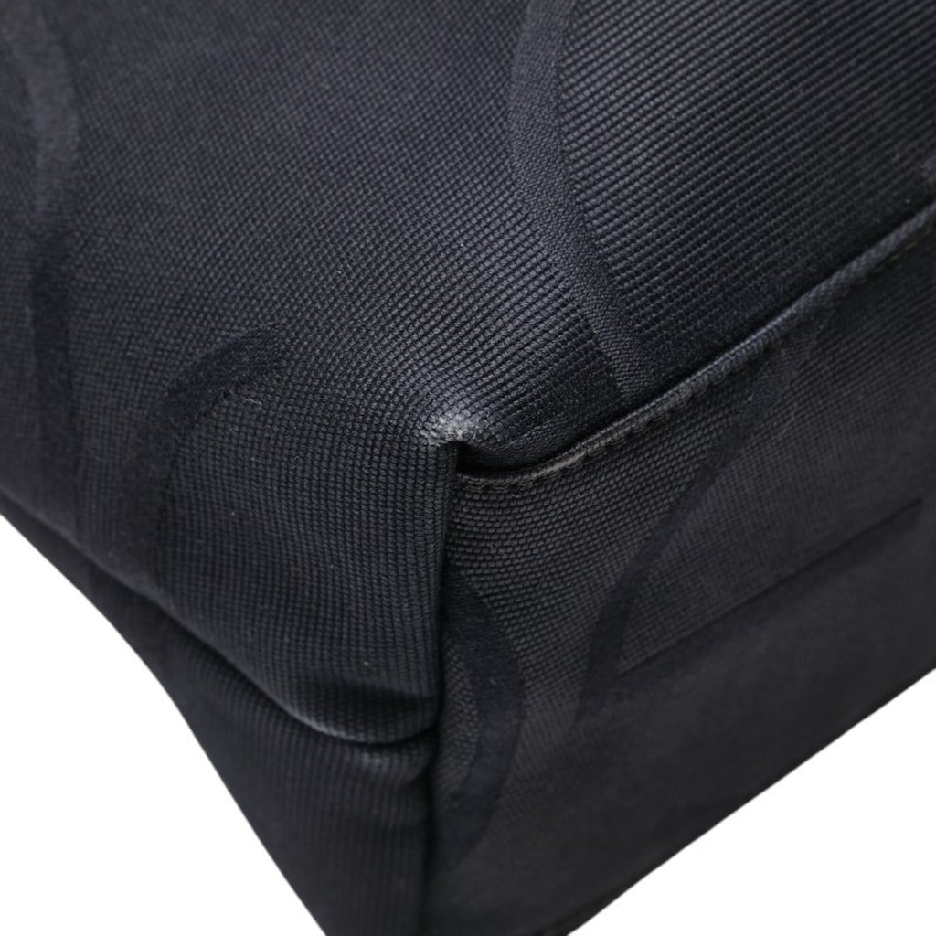 Gucci Black Canvas Tote Bag (Pre-Owned)