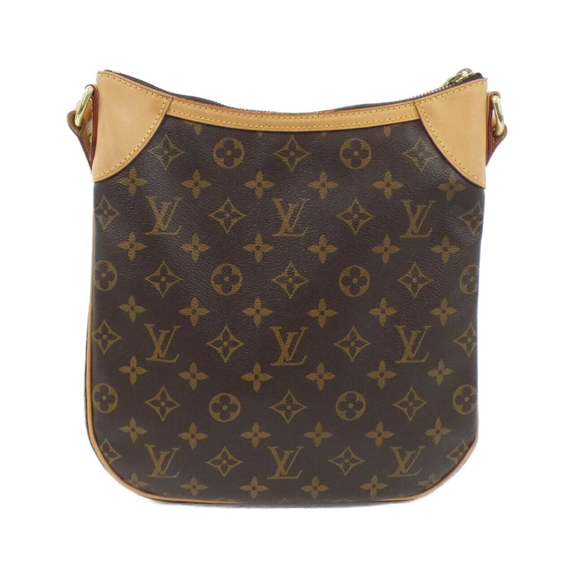 Louis Vuitton Brown Marron Coated Canvas Shoulder Bag