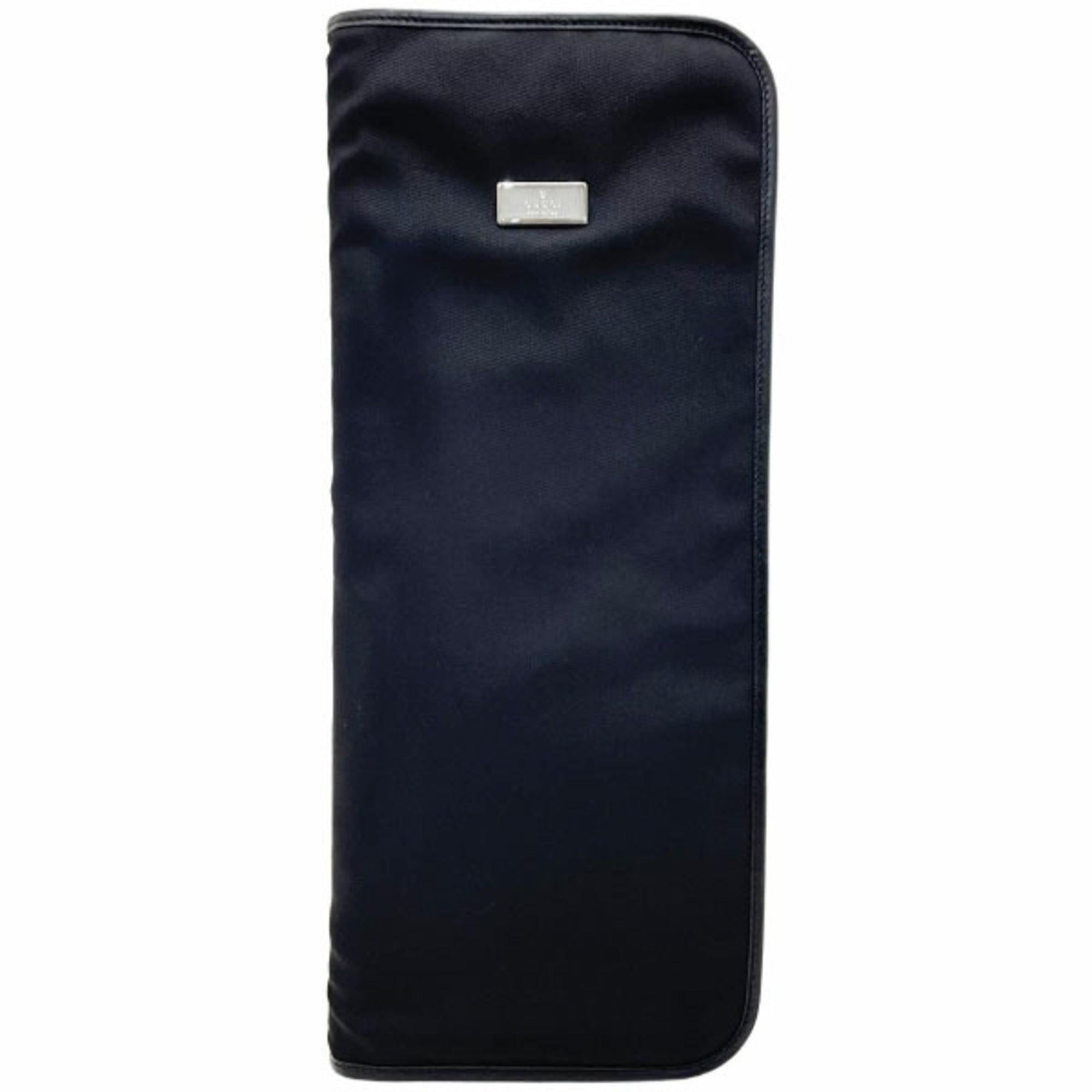 Gucci Black Nylon Leather Pouch (Pre-Owned)